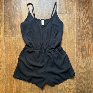 Black H&M Spaghetti Strap Romper